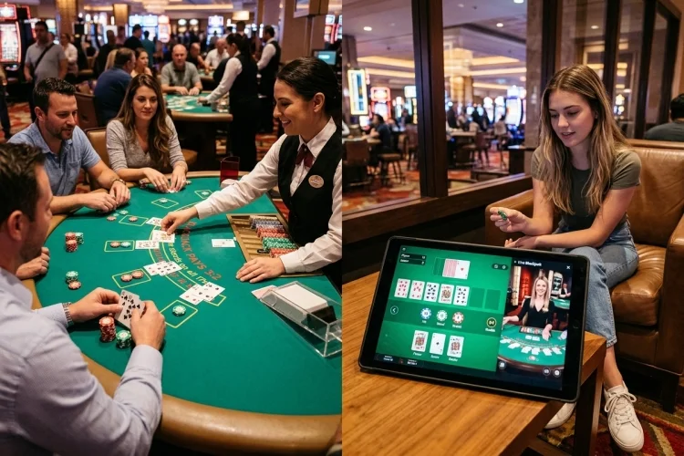 How to Play Blackjack Online and at Live Casino Tables
